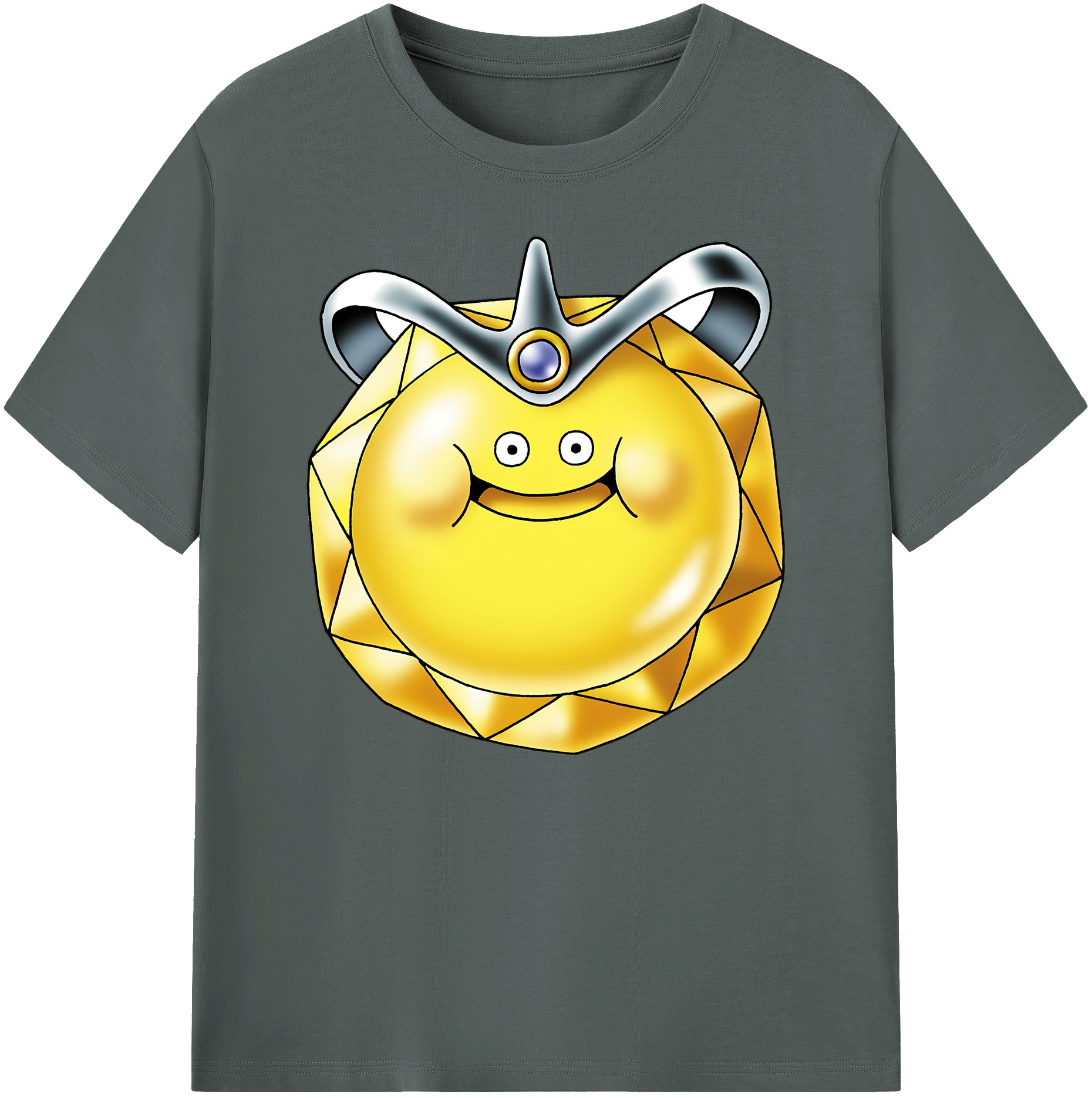 （画像用） ドラゴンクエスト Doragon Kuesuto Dragon Quest 綿100％ メンズ半袖Tシャツ｜肌触りやわらか＆通気性